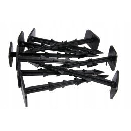 ✨ profesionalūs kaiščiai su dantukais agrotekstilei, agrotekstilei ir geotekstilei tvirtinti, 12 cm midi kam1000r 1000 vnt.