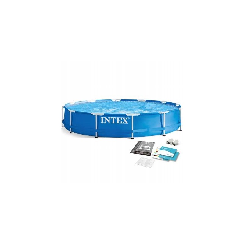 Plieninis sodo baseinas 366 x 76 cm intex 28210