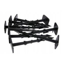 ✨ profesionalūs kaiščiai su dantukais agrotekstilei, agrotekstilei ir geotekstilei tvirtinti, 12 cm midi kam1000r 1000 vnt.