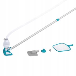 Baseino valymo rinkinys, bestway baseino dulkių siurblys, žarnų tinklo rinkinys