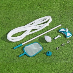 Baseino valymo rinkinys, bestway baseino dulkių siurblys, žarnų tinklo rinkinys