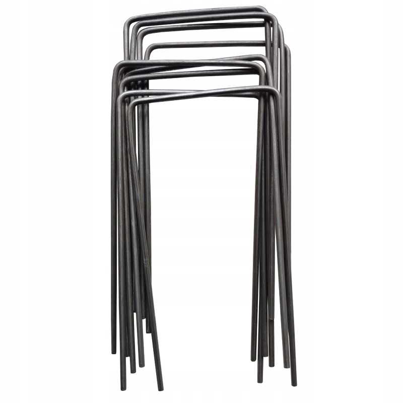 Metaliniai smeigtukai įvairių tipų agrotekstilei, agrotekstilei ir geotekstilei tvirtinti prie žemės, taip pat smeigtukai kurmių