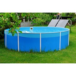 Ovalo rėmo baseinas su filtro siurbliu, 360x76cm