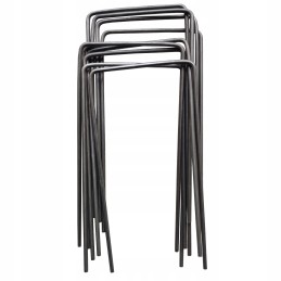 Metaliniai smeigtukai įvairių tipų agrotekstilei, agrotekstilei ir geotekstilei tvirtinti prie žemės, taip pat smeigtukai kurmių