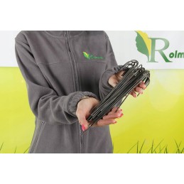 ✨ ilgi metaliniai kaiščiai agrotekstilei, agrotekstilei ir geotekstilei tvirtinti, modelis 'j' kmj500r 25cm - (500 vnt.)