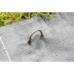 ✨ ilgi metaliniai kaiščiai agrotekstilei, agrotekstilei ir geotekstilei tvirtinti, modelis 'j' kmj500r 25cm - (500 vnt.)