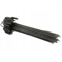 ✨ ilgi metaliniai kaiščiai agrotekstilei, agrotekstilei ir geotekstilei tvirtinti, modelis 'j' kmj500r 25cm - (500 vnt.)