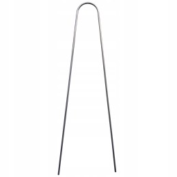 Metaliniai smeigtukai įvairių tipų agrotekstilei, agrotekstilei ir geotekstilei tvirtinti prie žemės, taip pat smeigtukai kurmių