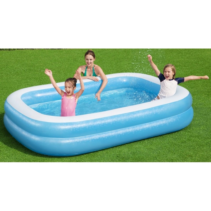 Didelis pripučiamas baseinas 262x175x51 bestway 54006
