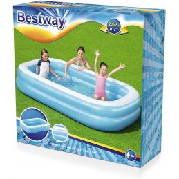 Didelis pripučiamas baseinas 262x175x51 bestway 54006