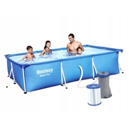 Baseinas su rėmu 300 x 201 x 66 cm