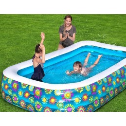 Bestway 161l didelis pripučiamas baseinas vaikams 54121