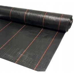 Žemės ūkio audinys stiprus 1 1x50 m juodas augintas audinys storas 90g m2 tvarus smūgis