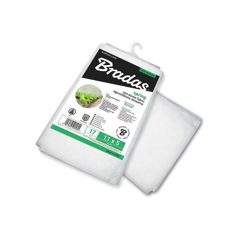 Balta pavasarinė agrotekstilė 1,1x10m 17g