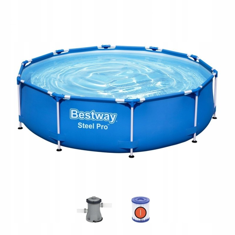Bestway plieno pro baseinas 305x76 bestway 3in1 filtro siurblys