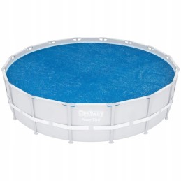 Saulės šildymo kilimėlis Bestway baseinui 462 cm
