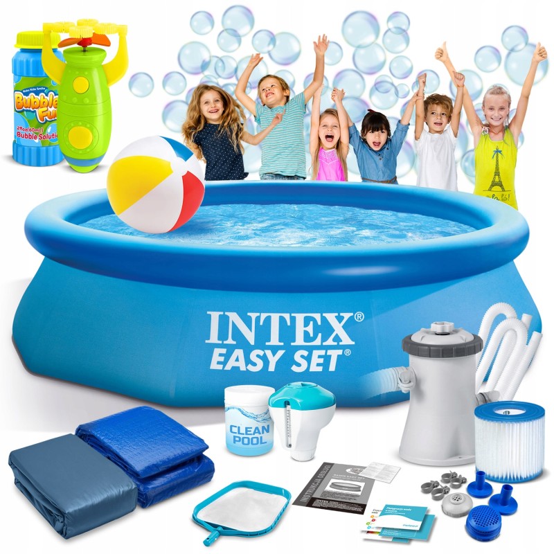 Išsiplečiantis sodo baseinas 305 x 76 cm 16in1 intex