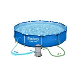 Karkasinis baseinas 3, 66mx76cm, baseinas su filtravimo skysčiu