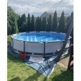 Karkasinis baseinas 3, 66mx76cm, baseinas su filtravimo skysčiu