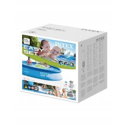 Intex 28142 lengvas baseinas 396x84 siurblys