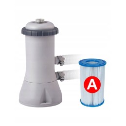 Intex 28142 lengvas baseinas 396x84 siurblys