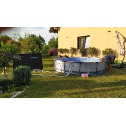 Bestway baseino rinkinys 366m x 76cm plieno pro 16in1