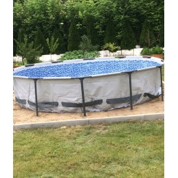 Bestway baseino rinkinys 366m x 76cm plieno pro 16in1