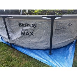 Plieninis sodo baseinas 305x76cm 8in1 bestway