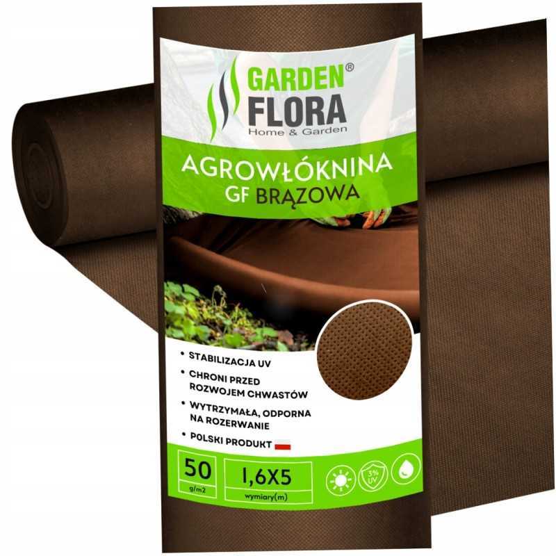 Ruda agrotekstilė 1,6m x 5mb 50g/m2 uv