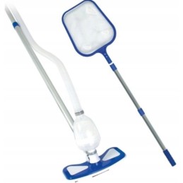 Baseino dulkių siurblys, „Bestway“ valymo rinkinys „trys viename“, kiaurasamtis, išpylimo antgalis