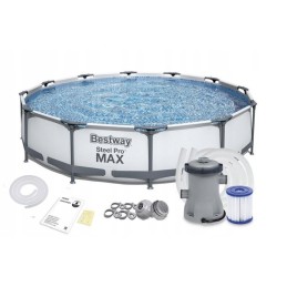 Frame pool 56416 pro max 366x76 bestway max rinkinys