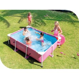 Plieninis sodo baseinas 220x150x60 intex 28266 rinkinys 13in1 modelis 2024 m.