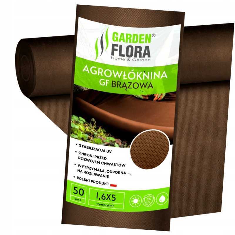 Ruda agrotekstilė 1,6m x 5mb 50g/m2 uv