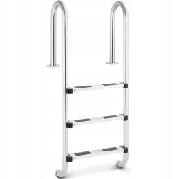 Nerūdijančio plieno baseino kopėčios, 3 pakopos, 1320 mm