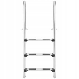 Nerūdijančio plieno baseino kopėčios, 3 pakopos, 1320 mm