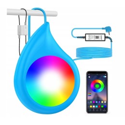 Povandeninio baseino apšvietimas, spalvingas 10W LED