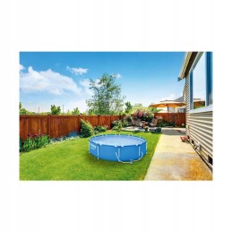 Sodo baseinas 305 x 76 cm, plieninis rėmas, pro bes