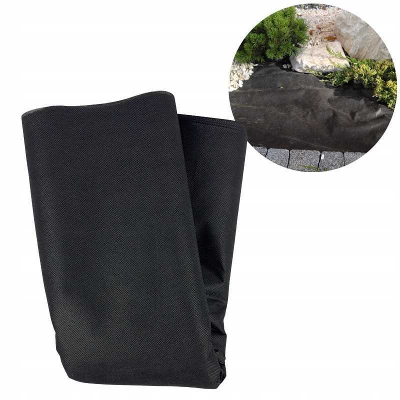 Juoda agrotekstilė 80 x 1000 cm 50 g/m² bradas