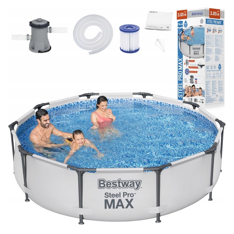 Bestway rėmo baseinas 4678l 305x76cm 8in1 56408