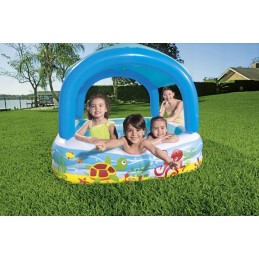 Vaikų baseinas, sodo baseinas su baldakimu, 147x147cm, bestway 52192