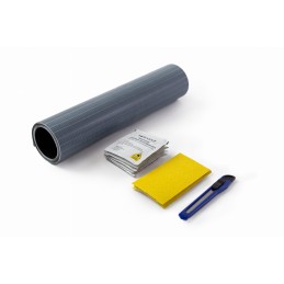 Repair kit for flying tarpaulins 220x32cm black