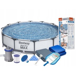 Frame pool 56416 pro max 366x76 bestway visas komplektas