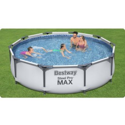 Plieninis sodo baseinas 305x76cm bestway 17in1 maks