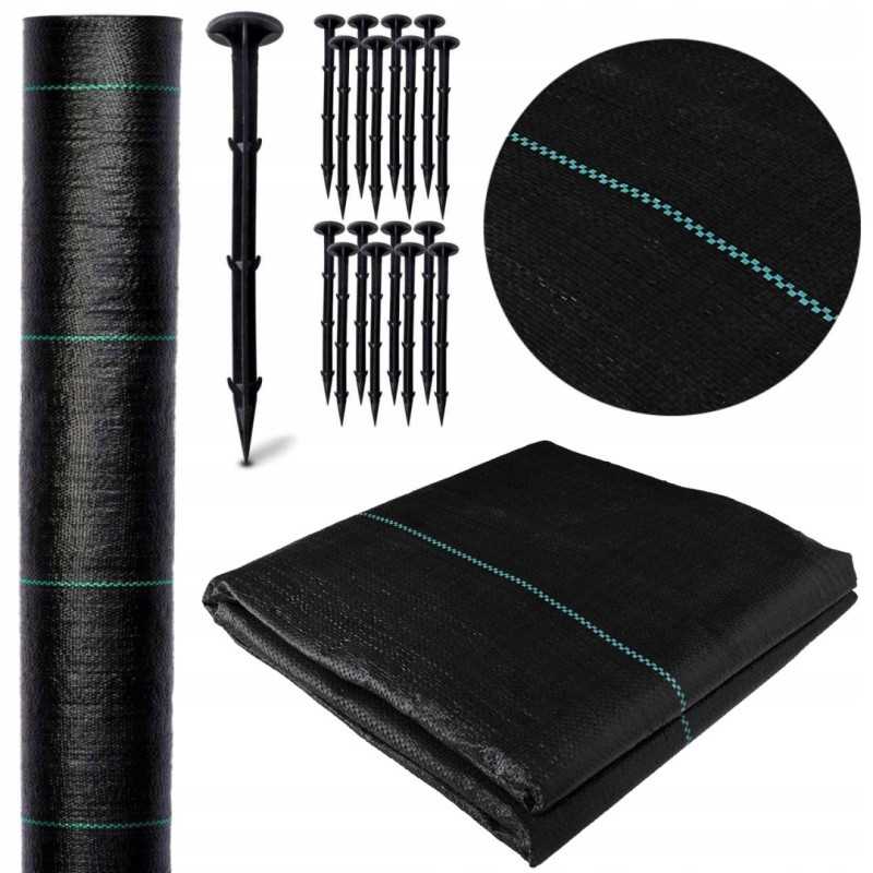 Agrotekstilė agrotekstilė juoda 110 x 10000 cm 70 g/m²