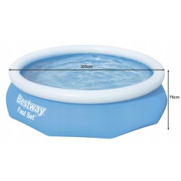 Vaikiškas pripučiamas baseinas 305x76cm bestway 57266
