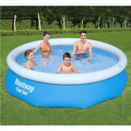 Bestway išsiplečiantis sodo baseinas, apvalus, flirtuojantis siurblys, 305x76cm 57270