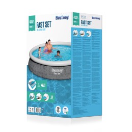 Garden expansion pool 457 x 84 cm 9 in 1 bestway 5