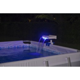 Vandens fontanas su LED apšvietimu Bestway sodo baseinams, 8 režimai