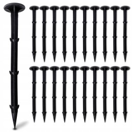 Žemės ūkio audinys augintas audinys juodas 110x 10000 cm 70 g m2