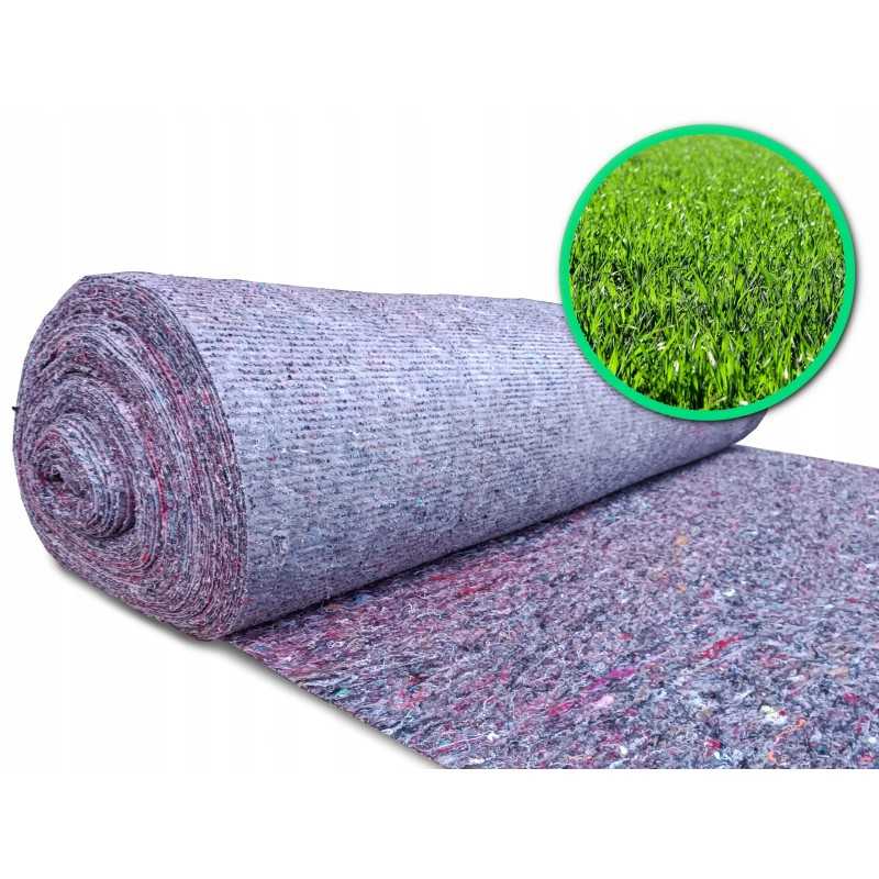 Geožolės geotekstilės neaustinis audinys su žolės sėklomis, matmenys 2,2 m x 10 m